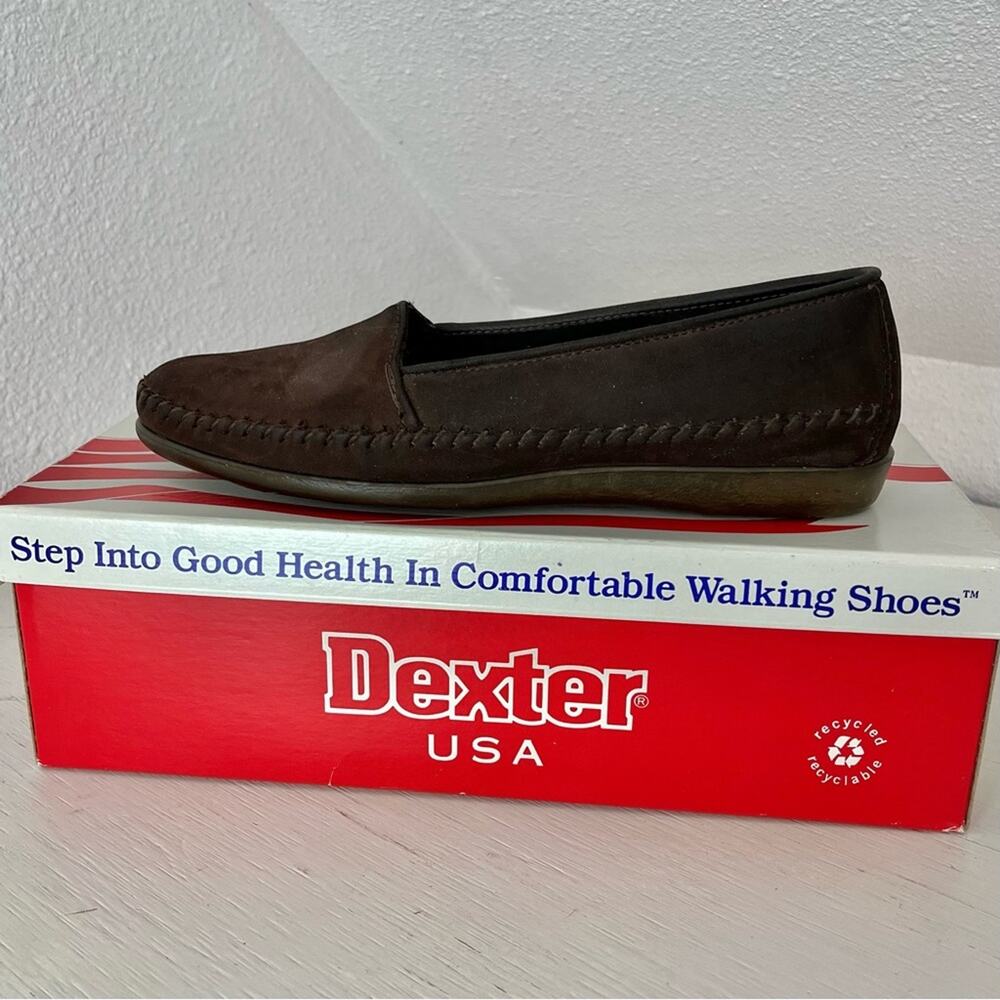 Dexter brown Stone Marie slip on walking shoes 6.5M